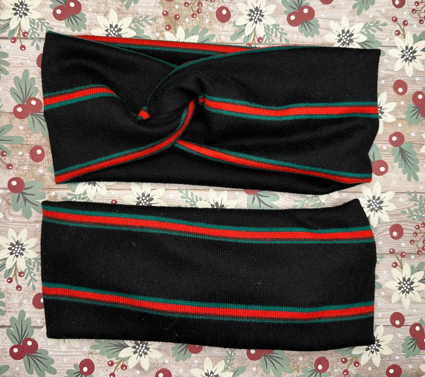 Holiday Stripes Headband