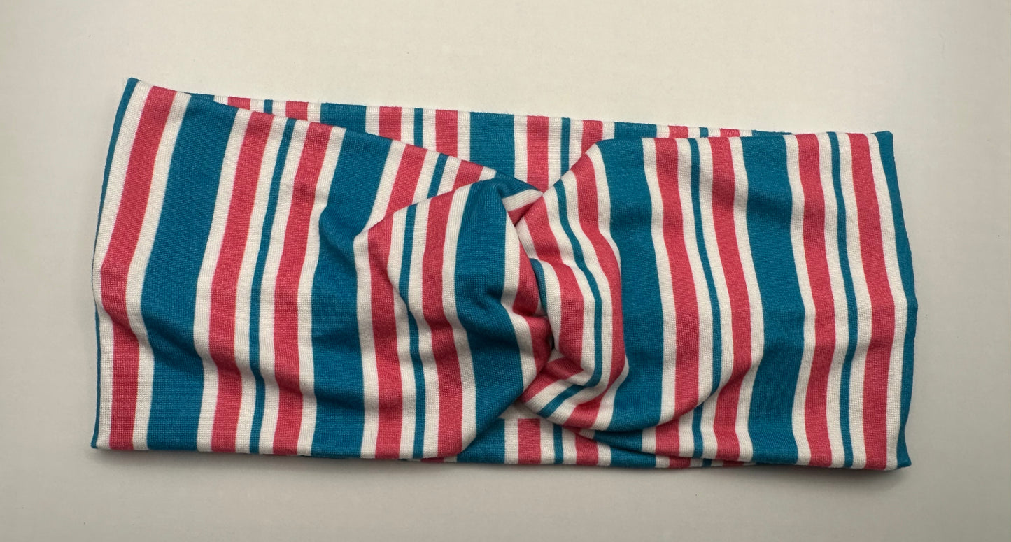 Oh Baby! Baby Blanket Vertical Stripes Headband